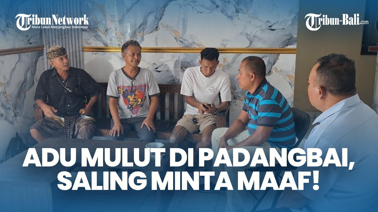 Berakhir Saling Minta Maaf! Adu Mulut Soal Jasa Transportasi di Pelabuhan Padangbai