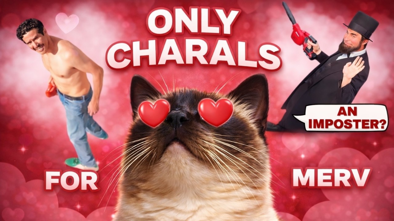 All Merv Want For Christmas is CHARALS! 😹💕