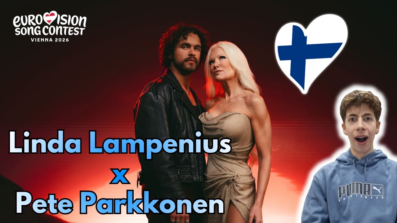 🇫🇮 Linda Lampenius x Pete Parkkonen - Liekinheitin | REACTION Eurovision 2026 Finland