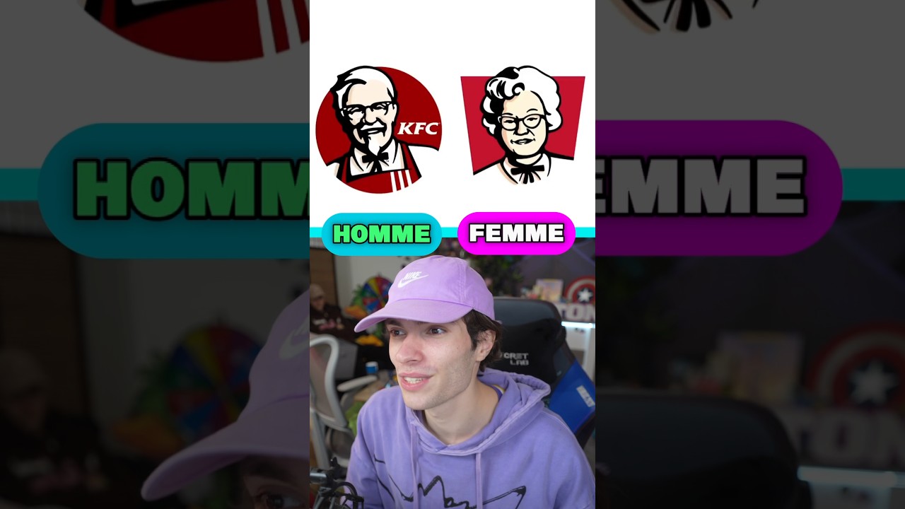 VOUS PR&Eacute;F&Eacute;REZ LE LOGO HOMME OU FEMME ? 😂