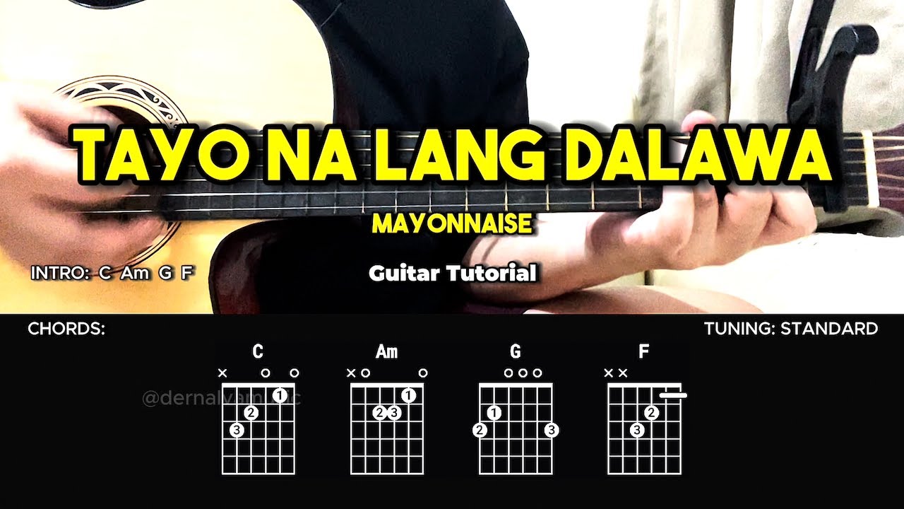 Tayo Na Lang Dalawa - Mayonnaise | Easy Guitar Tutorial For Beginners (CHORDS & LYRICS)