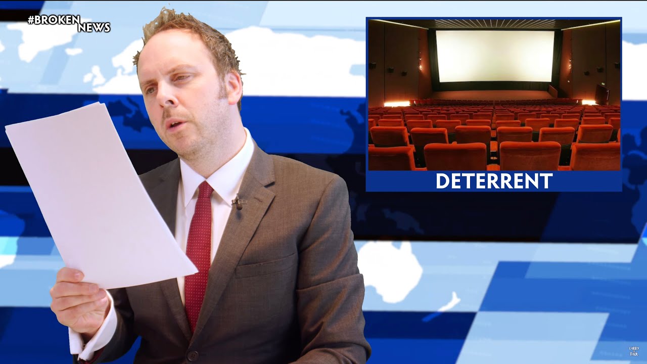 #BrokenNews - Shocking New Deterrent To Be Trialled In UK Cinemas