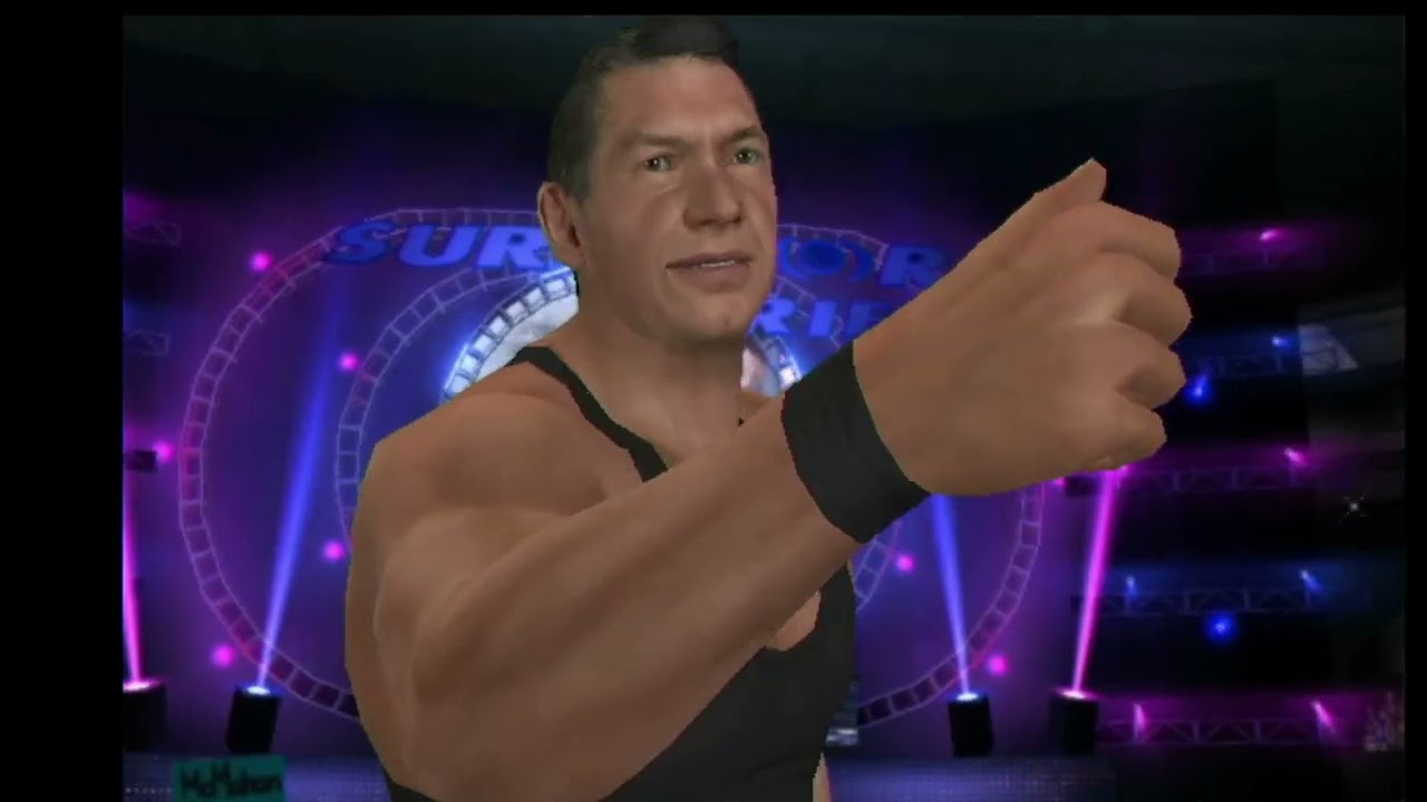 WWE Smackdown vs Raw 2009 - WII Gameplay - Shawn Michaels vs Mr McMahon - Steel Cage Match
