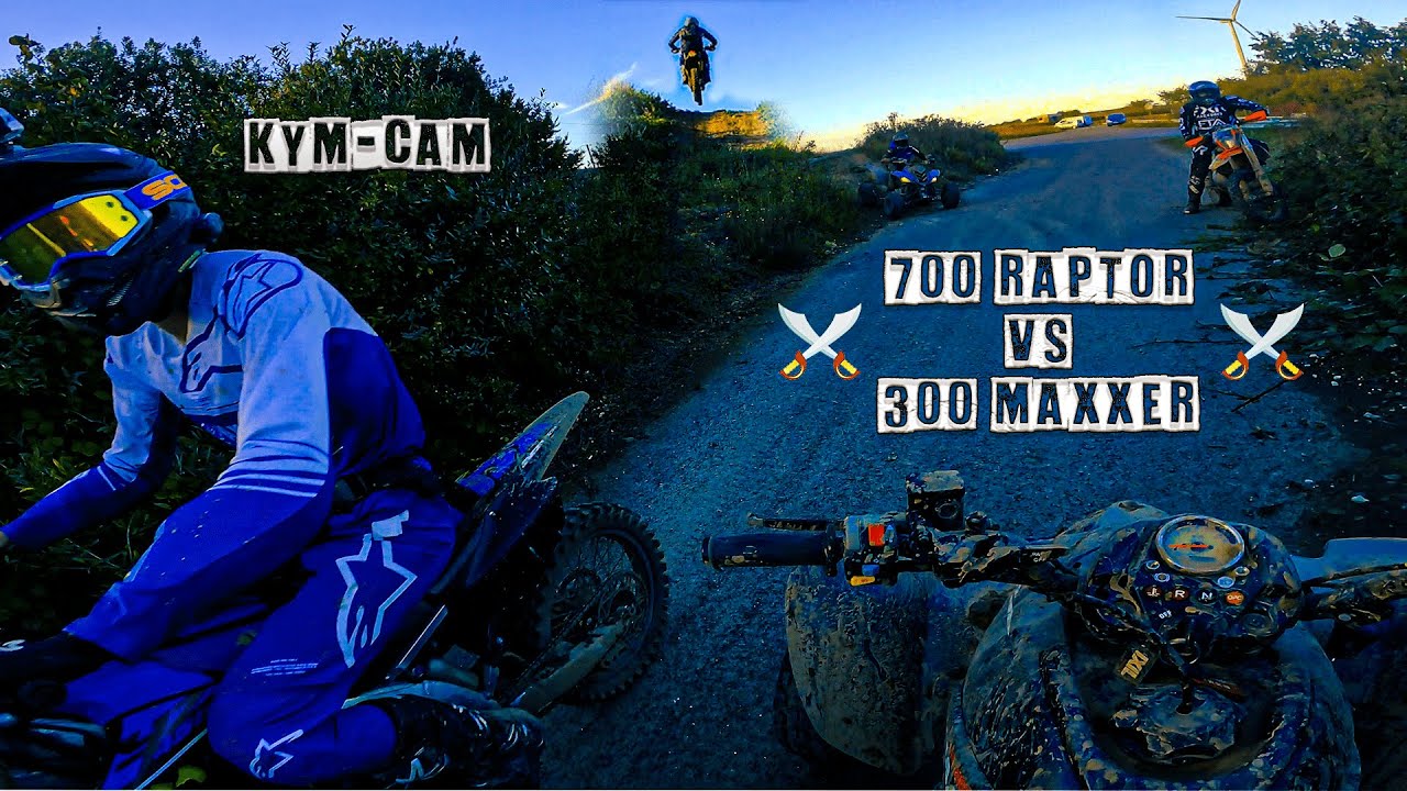 ⚔️300 Maxxer vs 700 Raptor⚔️ lequel va prendre l'avantage ? (Kymco Maxxer 300)