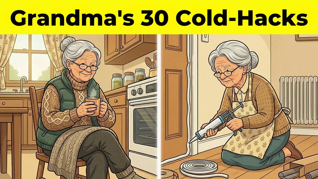 Grandma's 30 Cold-Hacks, That You Didn't Know Still Work!