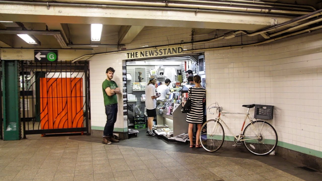 Inside The World's Hippest Underground Newsstand