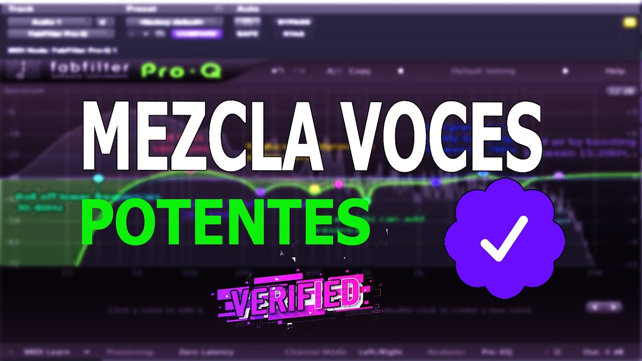 ✅NECESITAS estos TRUCOS para TUS VOCES✅CLARIDAD PRESENCIA Y NITIDES en la MEZCLA👌como limitar voces👌