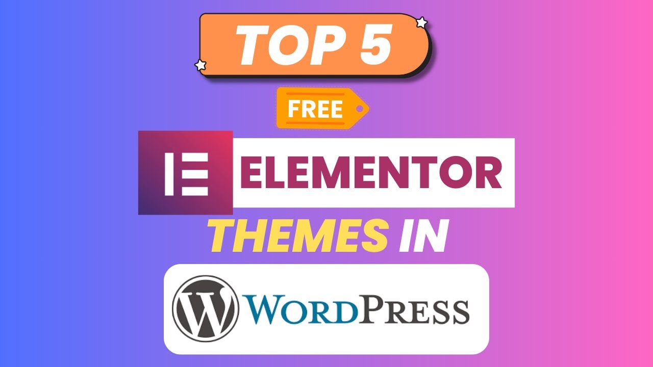 5 лучших бесплатных тем Elementor в WordPress