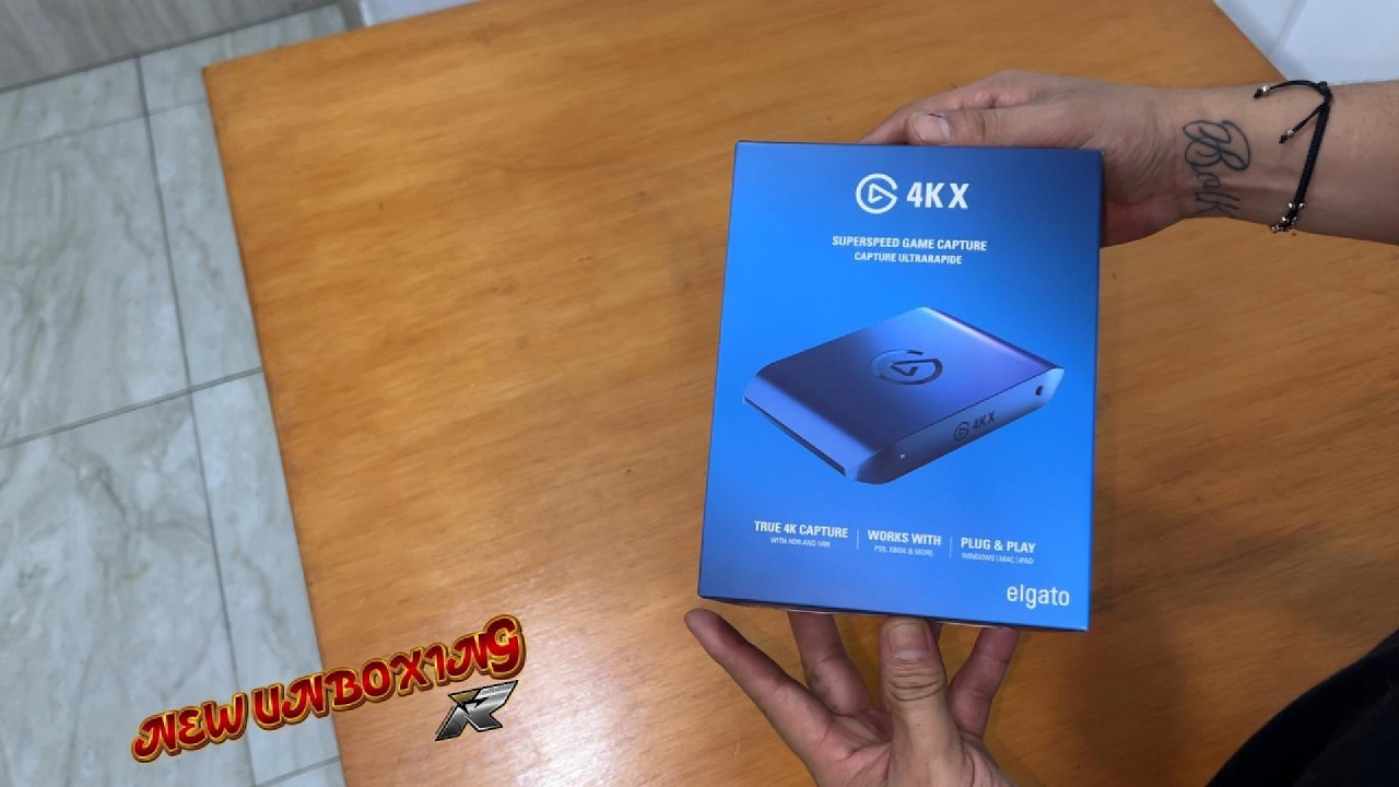 UNBOXING DE CAPTURADORA ELGATO 4K X