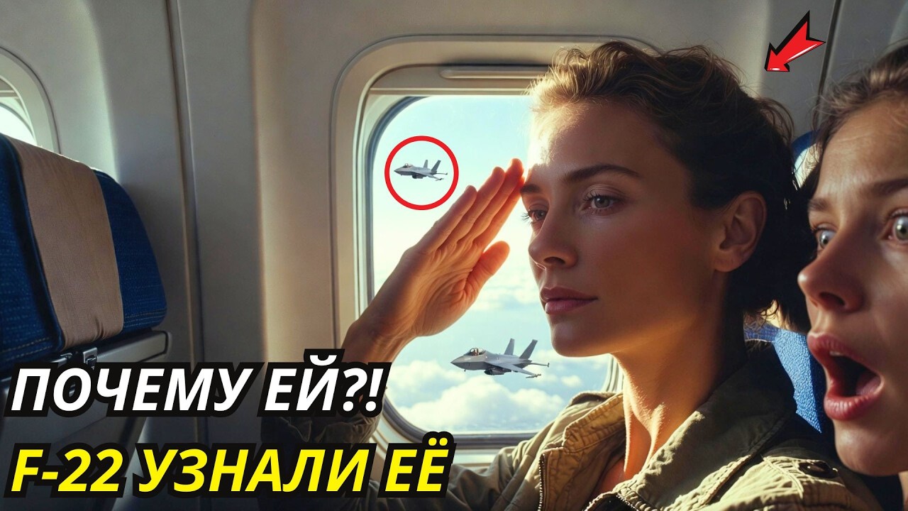 Над ней смеялись в кресле 24A, пока пилоты F-22 не узнали её позывной