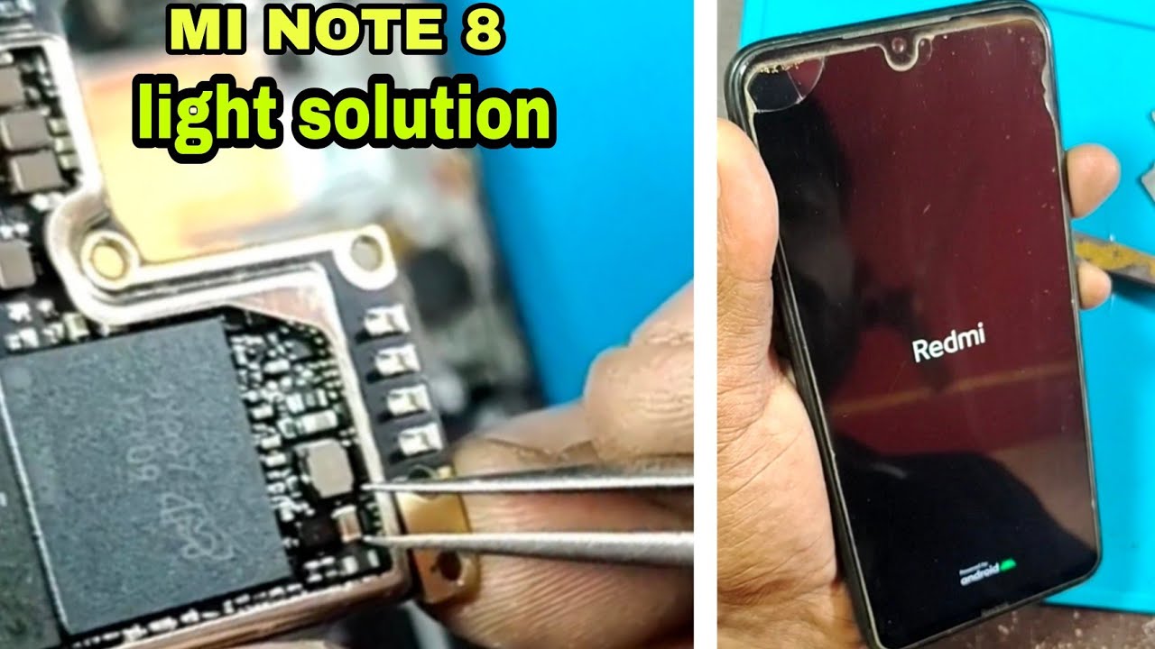 Redmi Note 8 Display Light Problem// Redmi Note 8 Display Light  Solution
