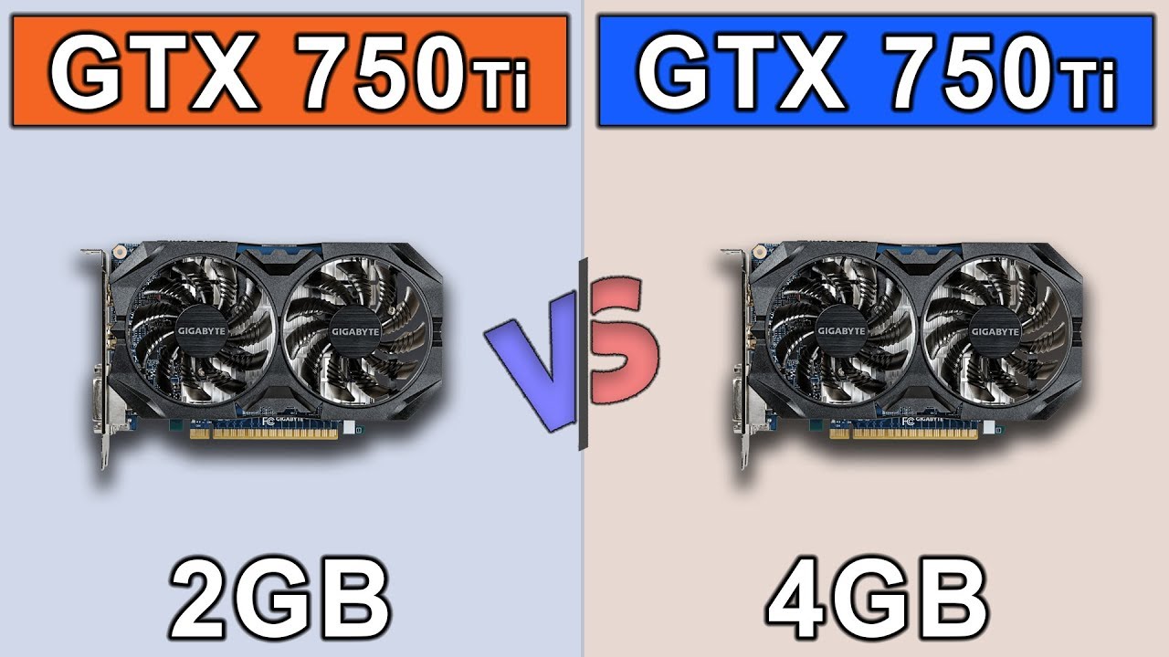 GTX 750 Ti 2GB vs GTX 750 Ti 4GB | New Games Benchmarks
