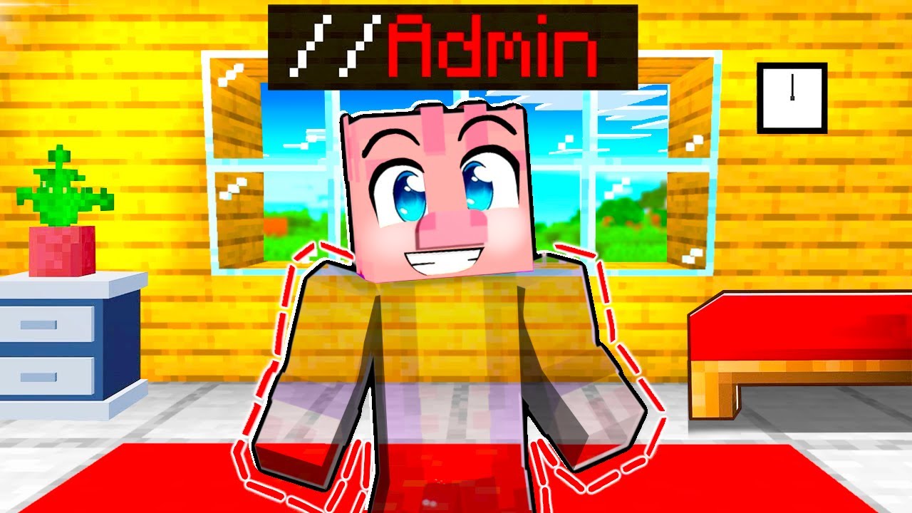 Podvádím ve SCHOVCE pomocí ADMIN PŘÍKAZŮ MAJITELE v Minecraftu!