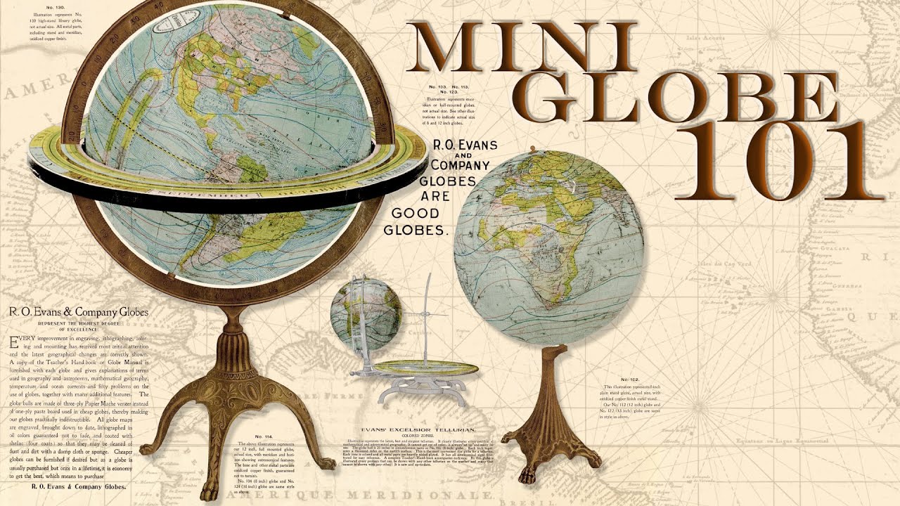 MINI GLOBE 101 | TUTORIAL - part 3 of mini globe series