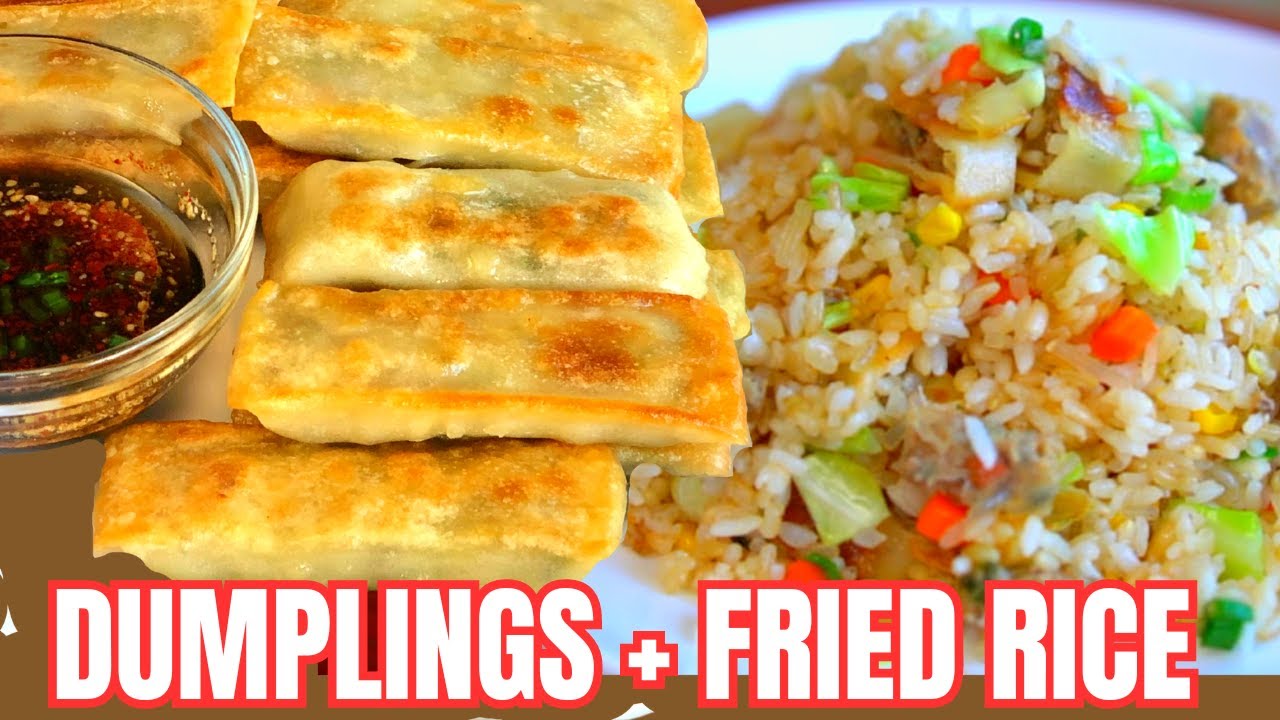 How to PERFECTLY Pan Fry Frozen Dumplings +🥟 DUMPLING FRIED RICE Recipe 🥟냉동만두 맛있게 굽는 법 + 만두볶음밥 만들기