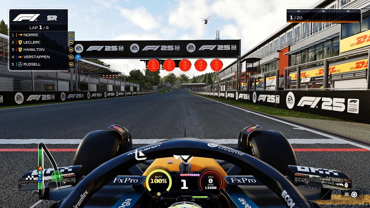 Unstoppable Lando Norris 16 - Sprint 2025 Belgian Grand Prix  #formula1 #f1 #f125 #landonorris