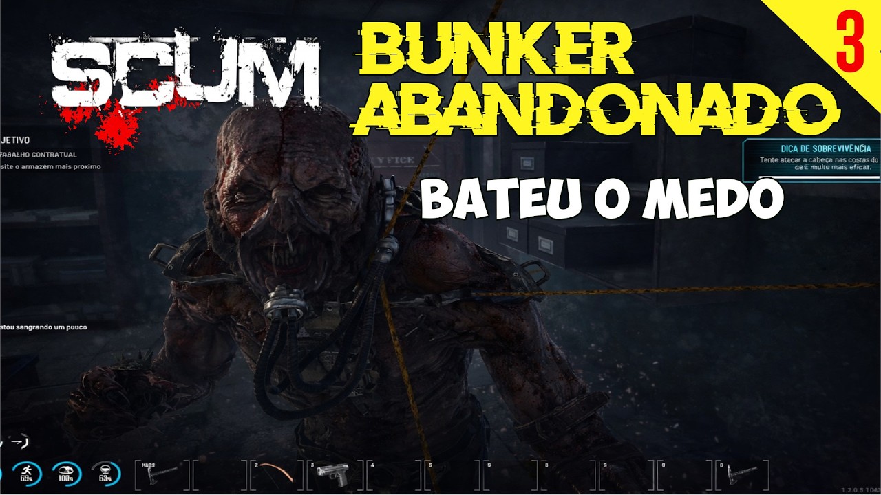 Scum, Bunker Abandonado Entrando Primeira vez Solo