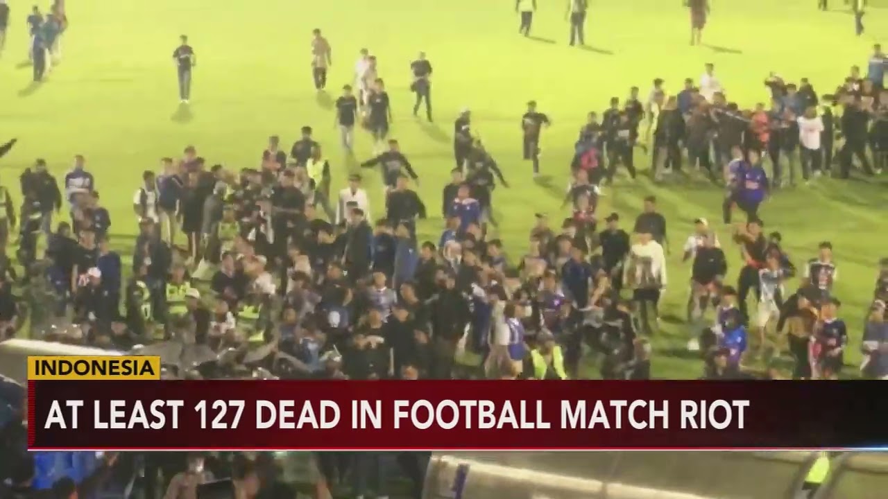 More than 100 dead after fans stampede to exit Indonesian soccer match