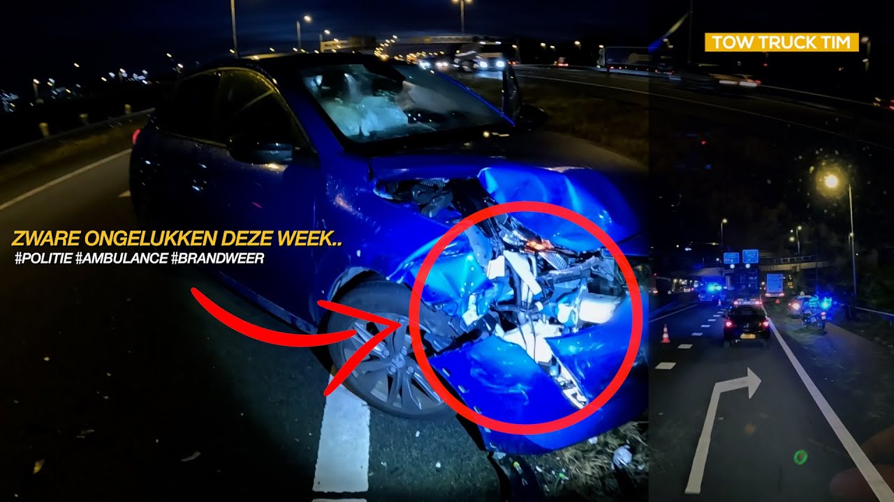 ZWARE ONGELUKKEN DEZE WEEK | #AMBULANCE #POLITIE #BRANDWEER  | leven van een berger! #70