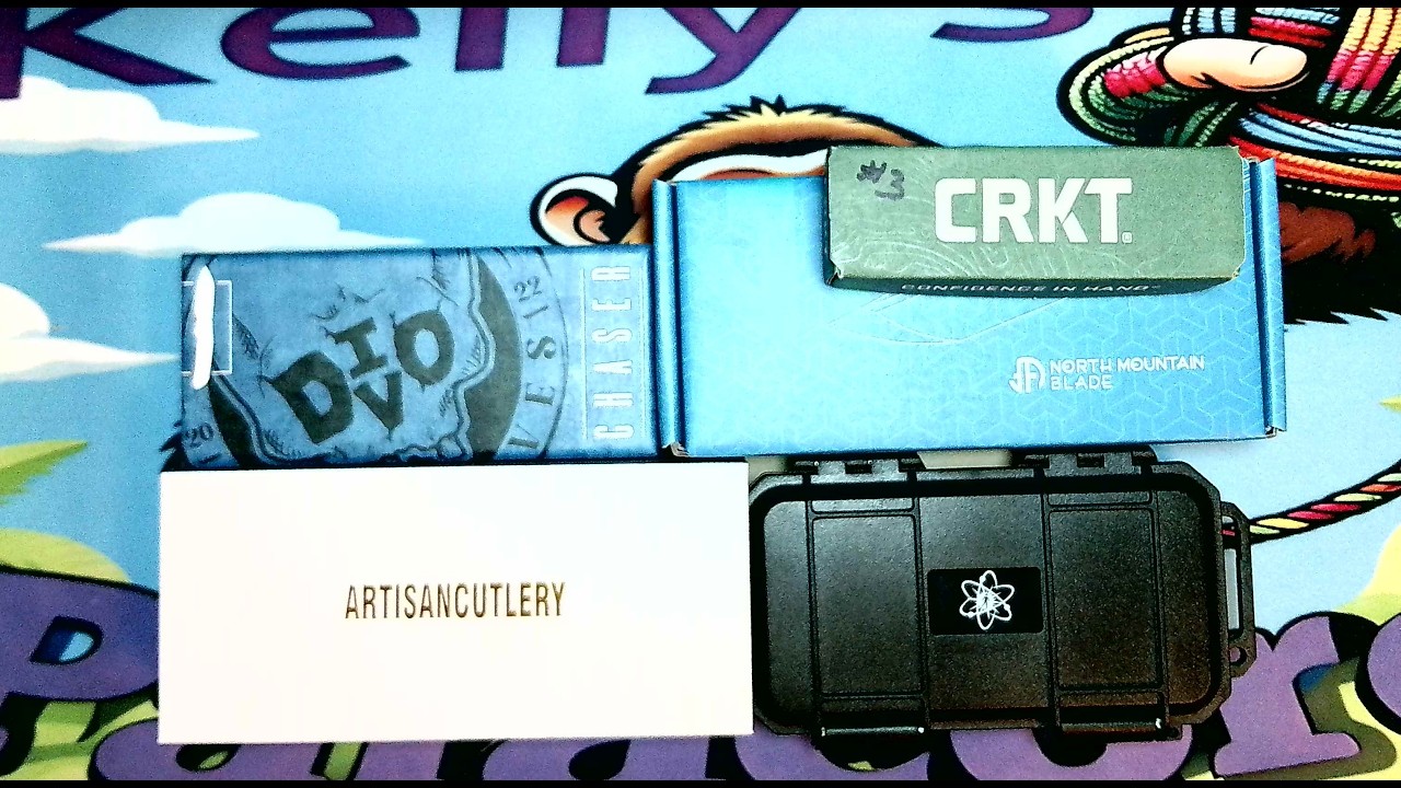 For Sale or Trade Lot # 1 Artisan Divo CRKT EMP EDC North Mountain