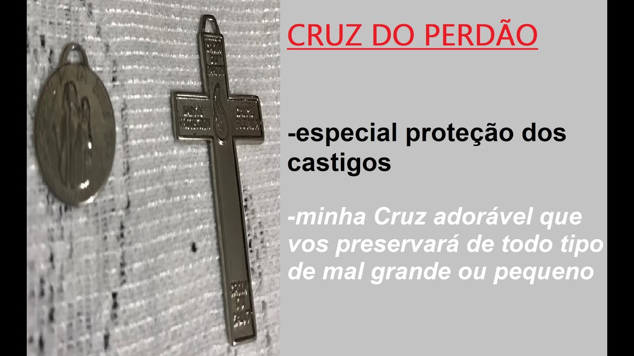 PODEROSA CRUZ DO PERDAO  - Tenha a sua