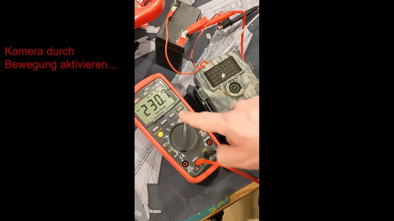 Wildkamera Coolife PH700A - Problem Stromverbrauch