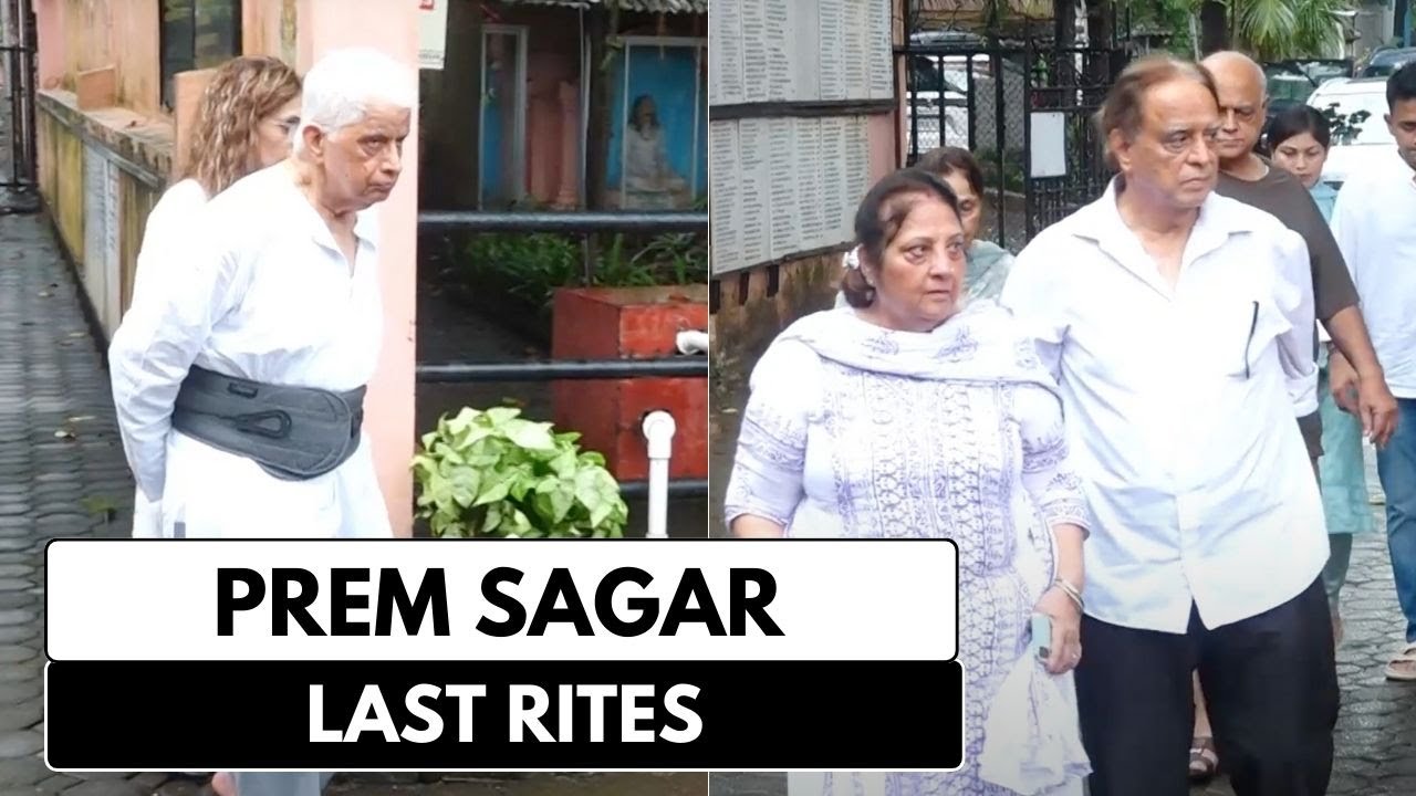 Arun Govil, Sunil Lahri & Others Celebs At Prem Sagar Last Rites