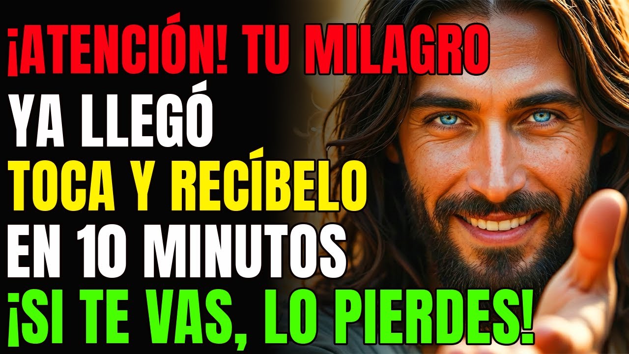 DIOS DICE: ¡TU RIQUEZA LLEGARÁ EN 10 MINUTOS! ¡NO IGNORES ESTA BENDICIÓN! | MENSAJE DE DIOS HOY