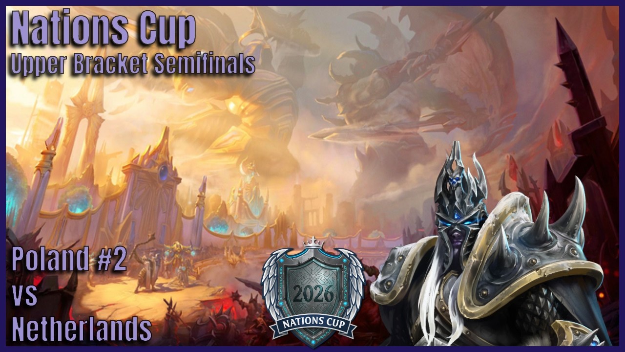 Польша №2 против Нидерландов - Кубок наций - Полуфиналы верхней сетки - Heroes of The Storm Esports