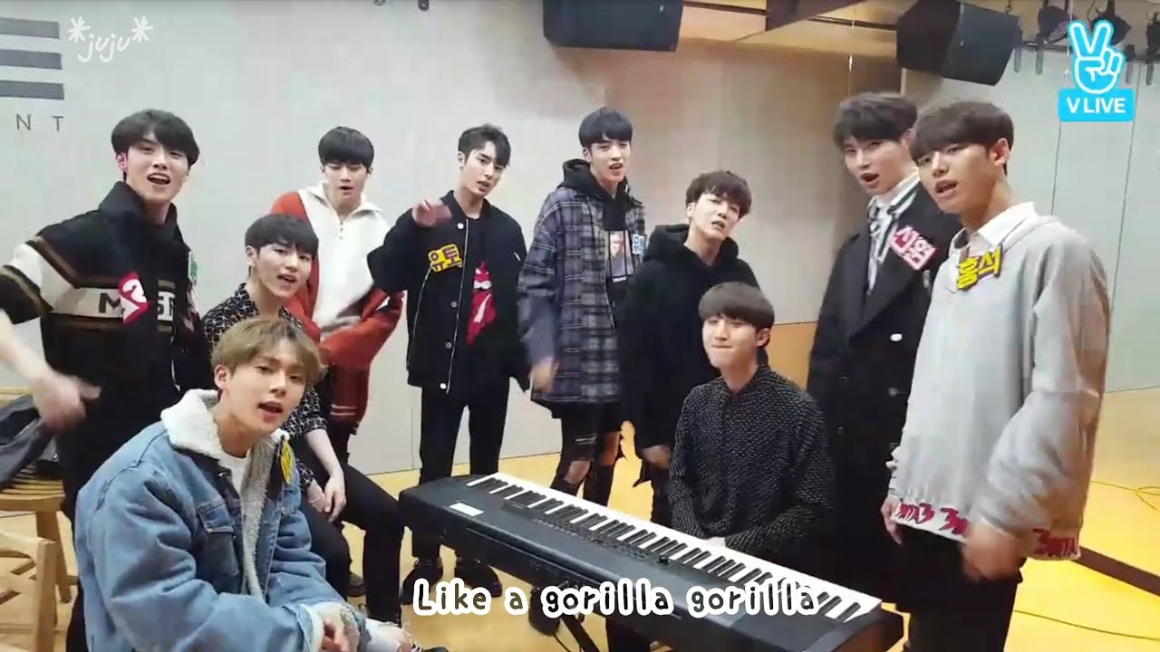 PENTAGON-Gorilla(フイのピアノver)日本語字幕