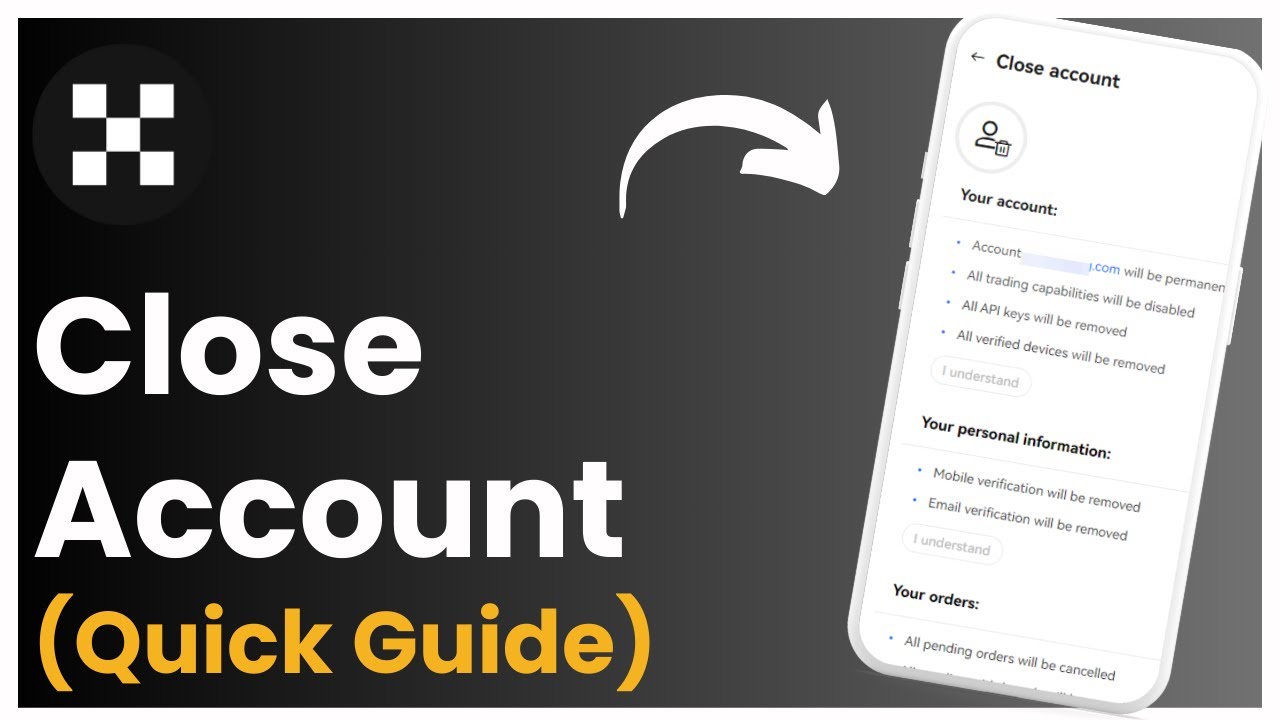 Okx How To Close Account !