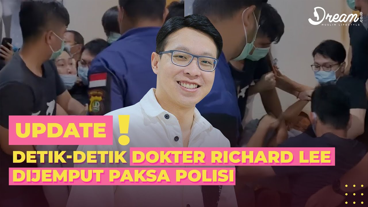 Detik-detik Dokter Richard Lee Dijemput Paksa Polisi