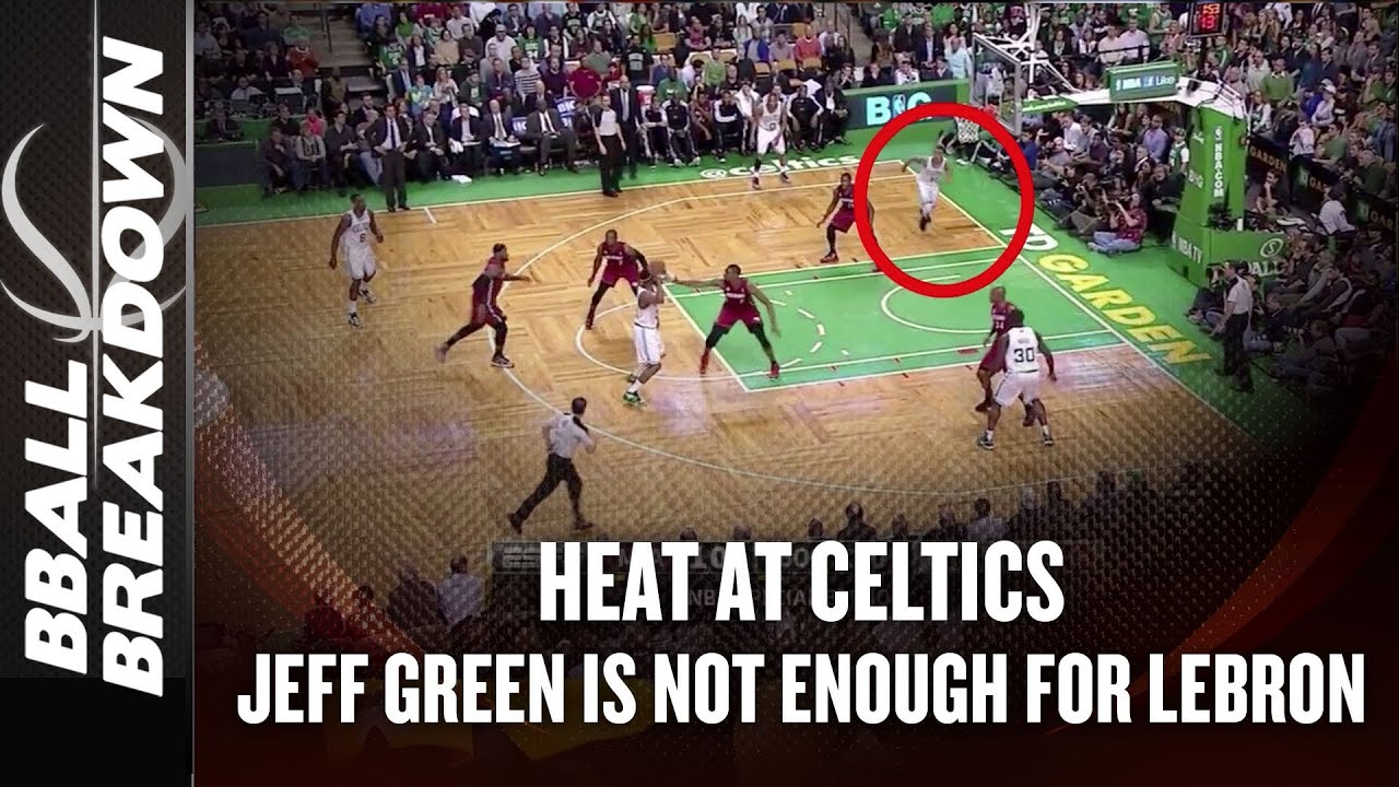 NBA 2013: Miami Heat at Boston Celtics - How LeBron James Overcame Jeff Green