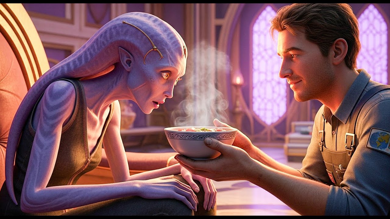 The Alien Princess Hadn't Eaten in Weeks — Until She Smelled a Human Mechanic's Mother's Recipe