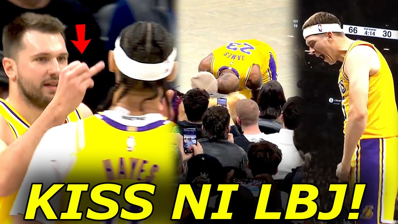 REAVES IS BACK! Napaka sweet ni LeBron may hinalikan, kakaibang handshake ni Luka at Hayes!