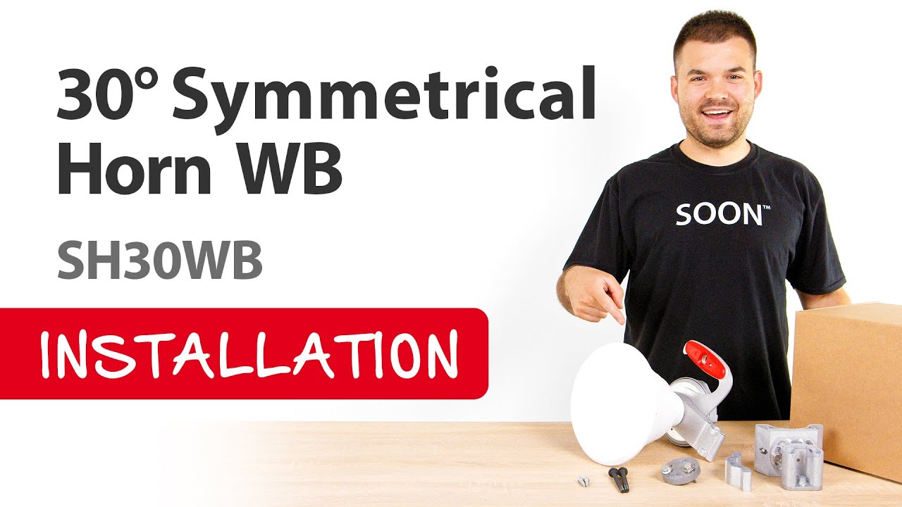 30&deg; Symmetrical Horn WB - Installation Guide