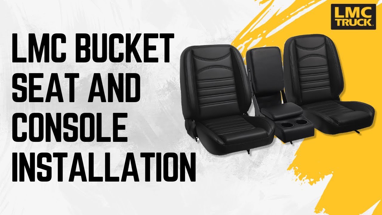 LMC Bucket Seat Set Installation on 1972 Chevy C10 - Featuring LMC Buddy Console