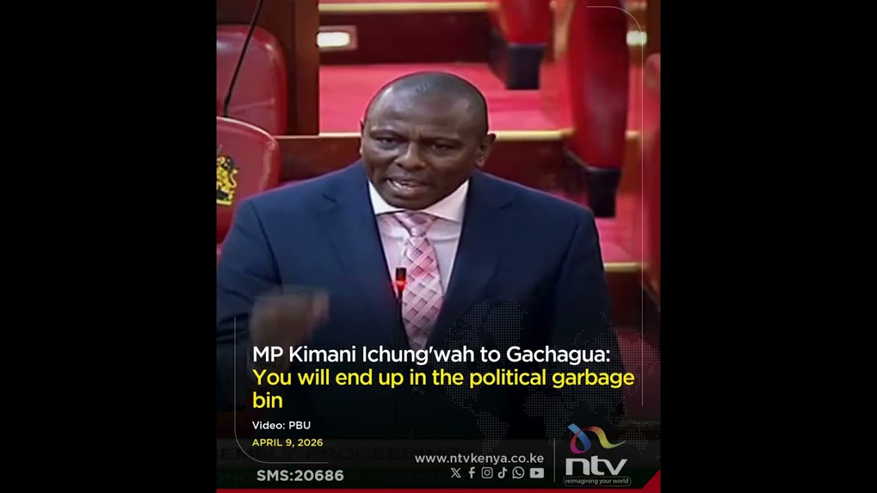 MP Kimani Ichung'wah to Gachagua: You will end up in the political garbage bin