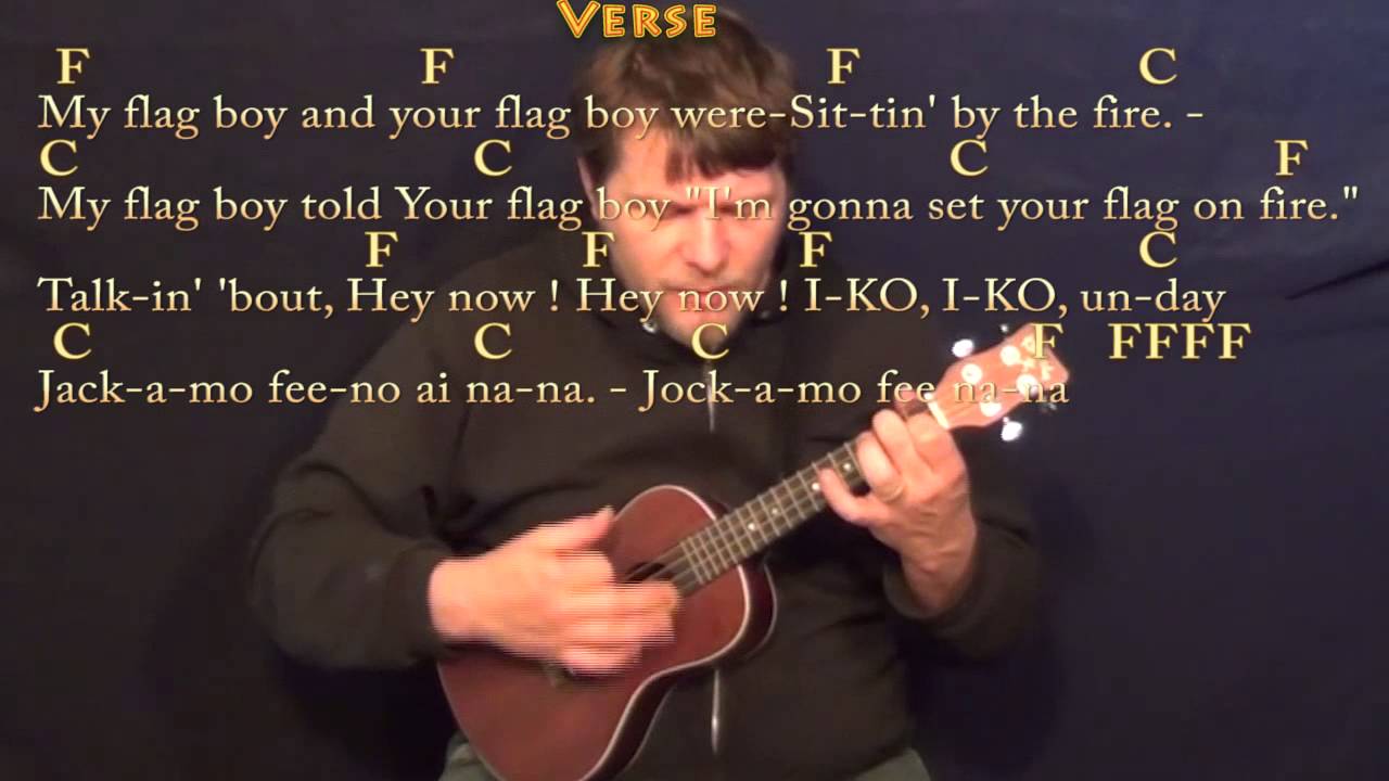 Iko Iko (Dixie Cups) Ukulele Cover Lesson with Chords/Lyrics