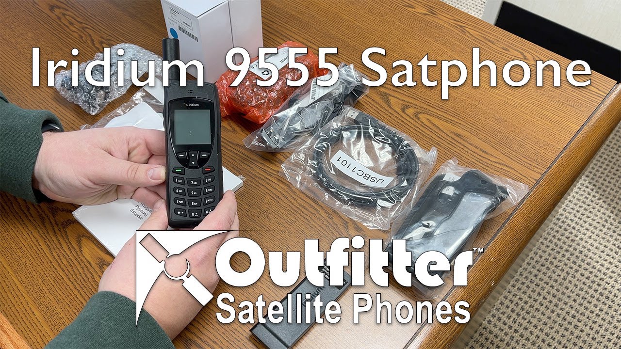 Iridium 9555 Satellite Phone Features and Standard Kit