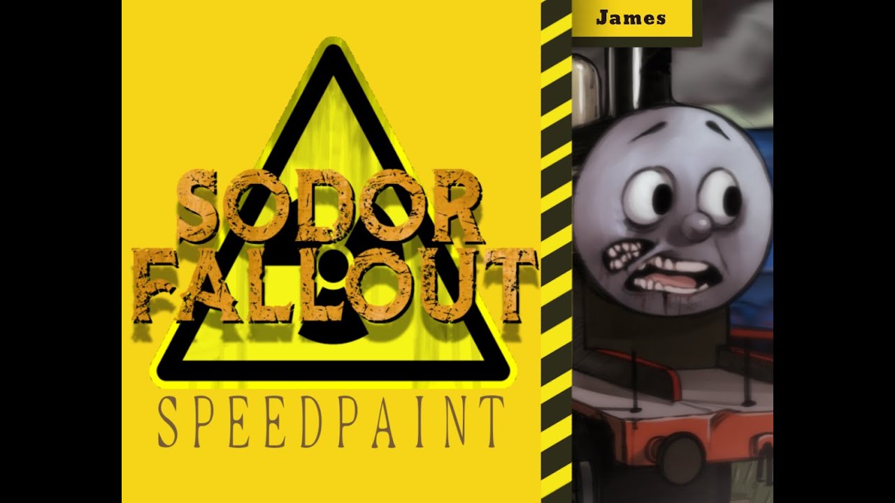 SODOR FALLOUT [] SPEEDPAINT [] #2: James the Red Engine