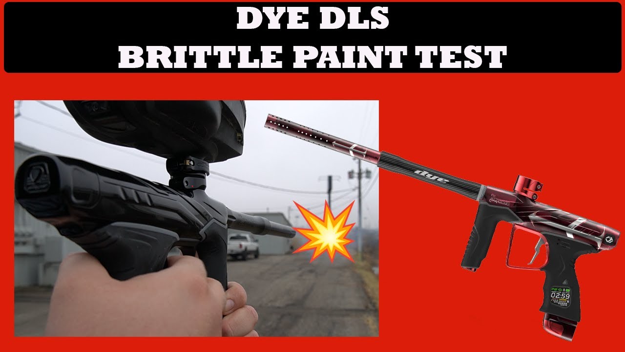 Видео по работе с хрупкой краской Dye DLS