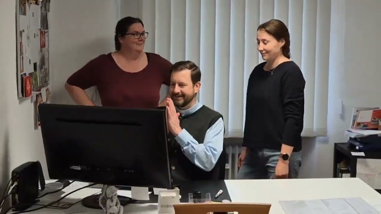 Baumpflanz-Challenge 2025 mit dem Pfarrhaus-Team Rögling
