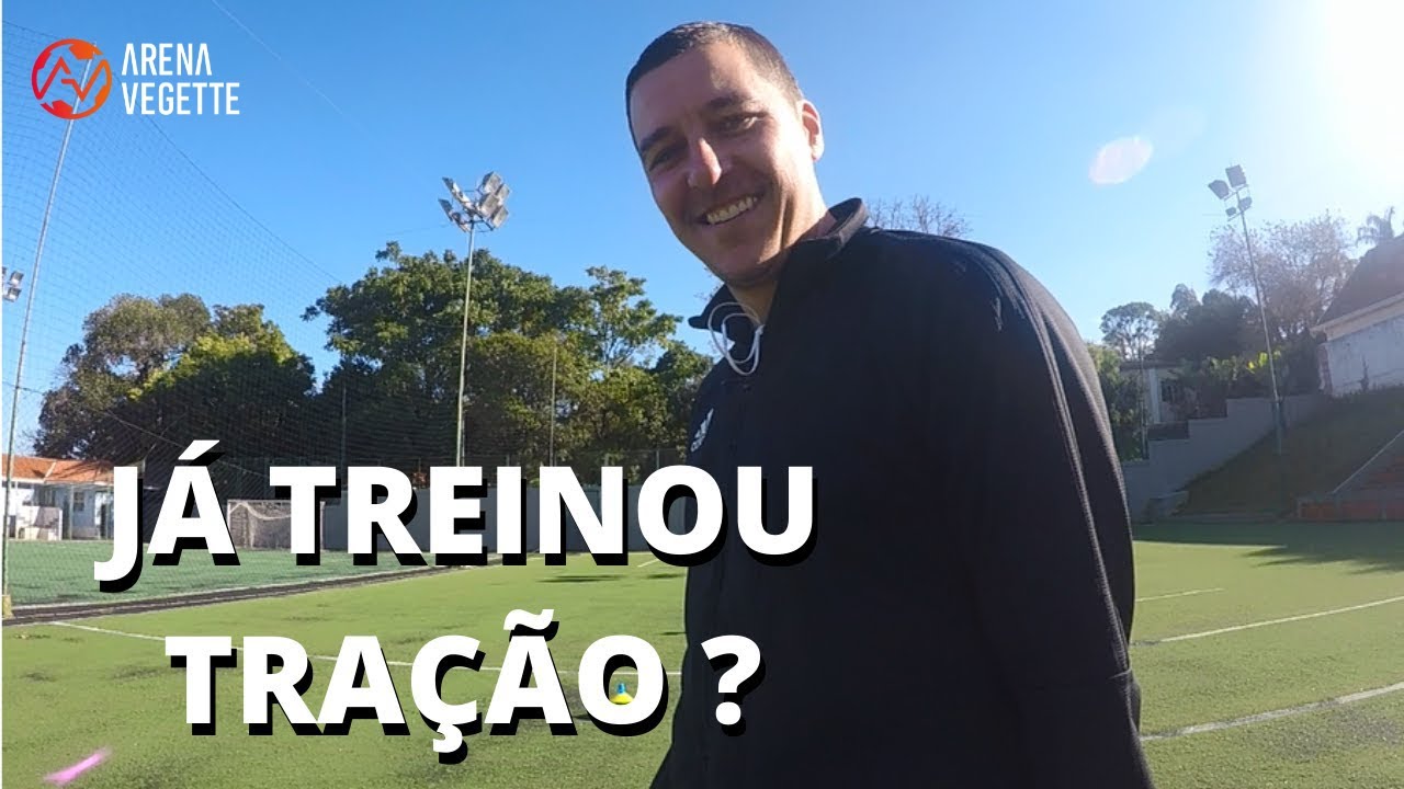 Já viu um treino de tração assim?