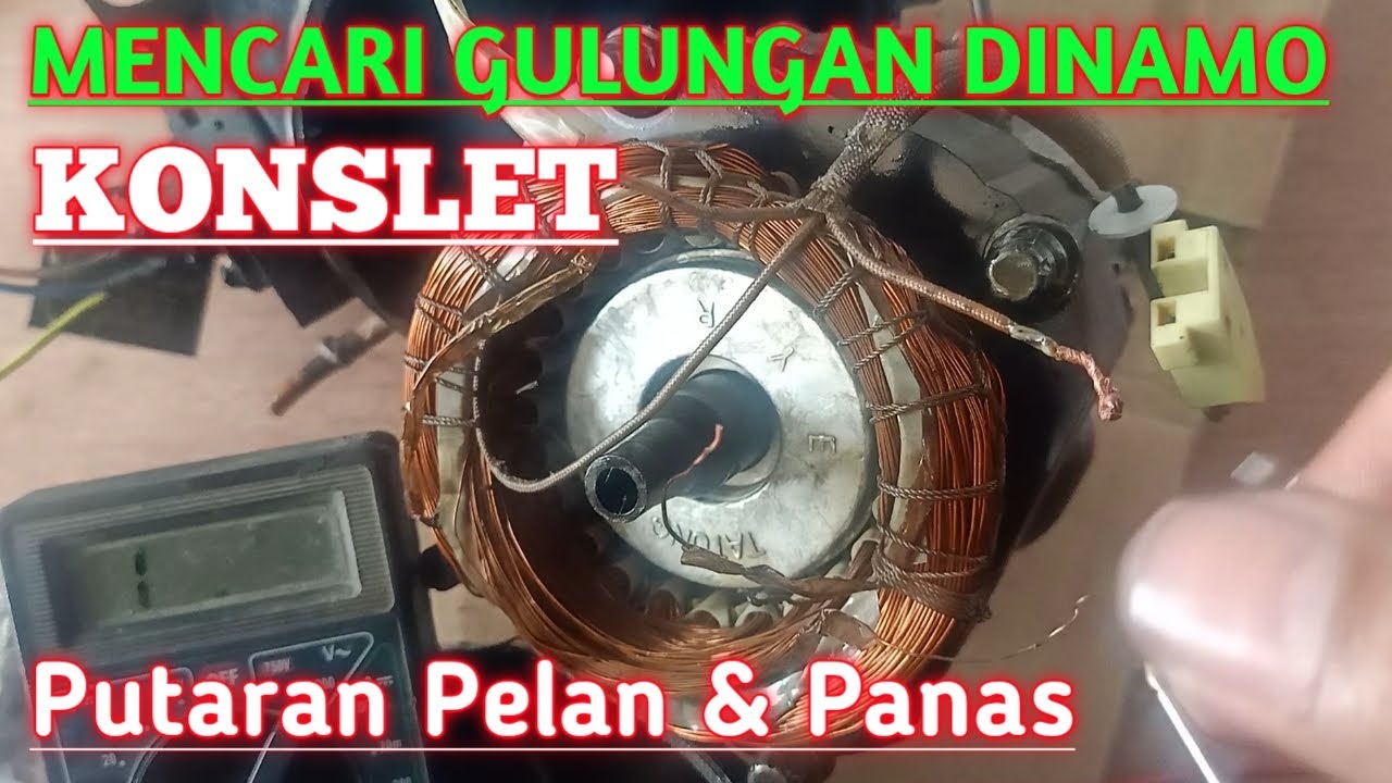 Servis Dinamo Mudah Panas Dan Konsleting.Memperbaiki Kompresor Kulkas tiba-tiba Mati dan Panas