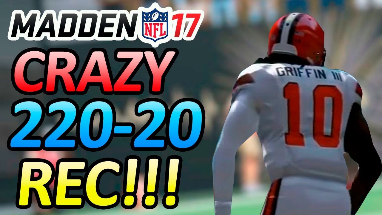 MADDEN 17 RANKED!!! - PLAYING AGAINST A MONSTER 210 - 20 CRAZY ONLINE RECORD!!! - FILTHY PICK SIX!!