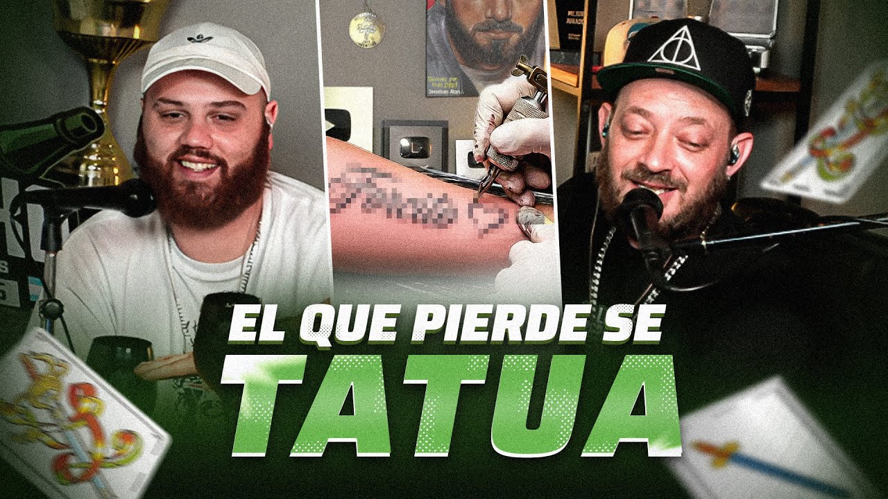 EL PERDEDOR SE TATUA A FORCITO ❤️ | TRUCO POR UN TATUAJE EN VIVO