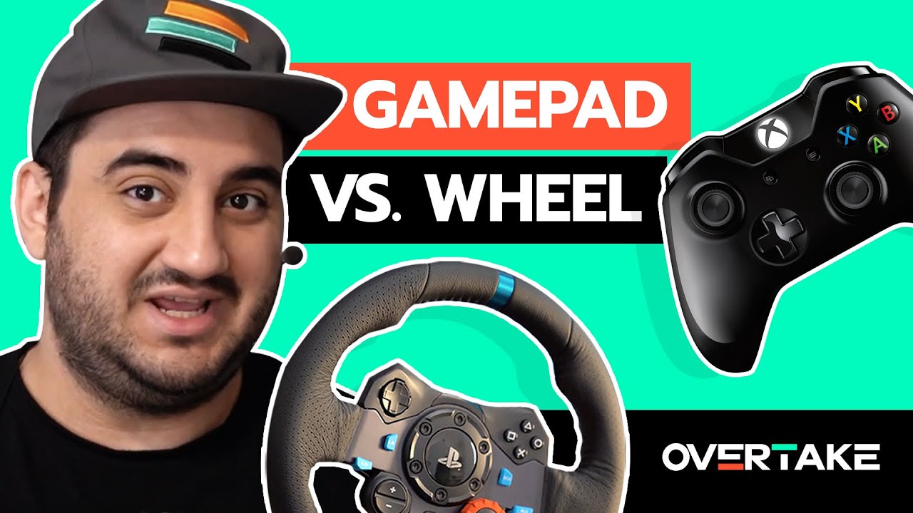 Gamepad vs. Wheel - Which is better and what's the difference? | Hardware Review  w/ Dave Gaming