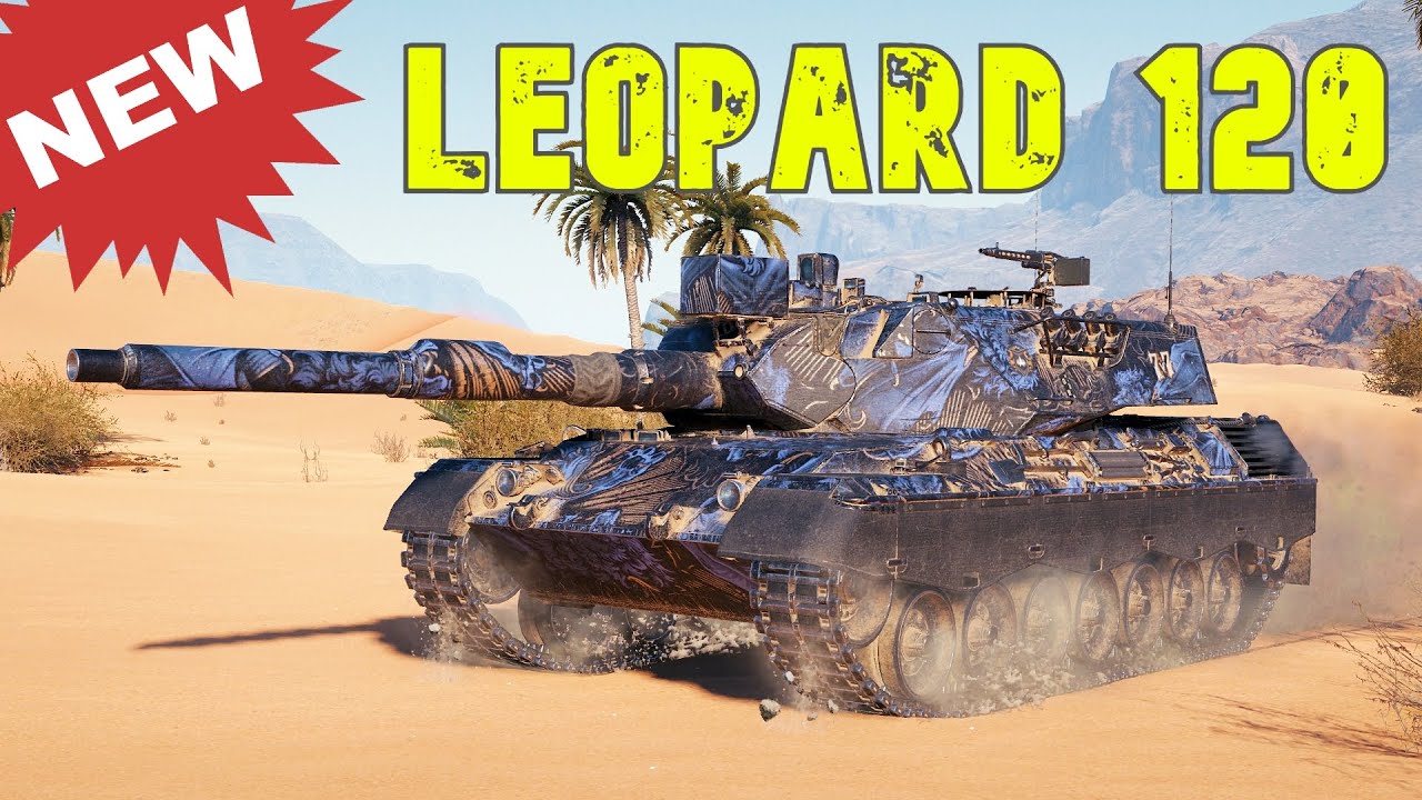 World of Tanks Leopard 120 Verbessert - New Tier XI German Tank