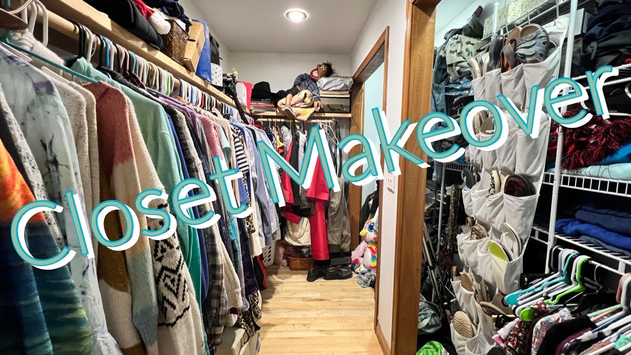 MASTER CLOSET MAKEOVER 🧹🫧